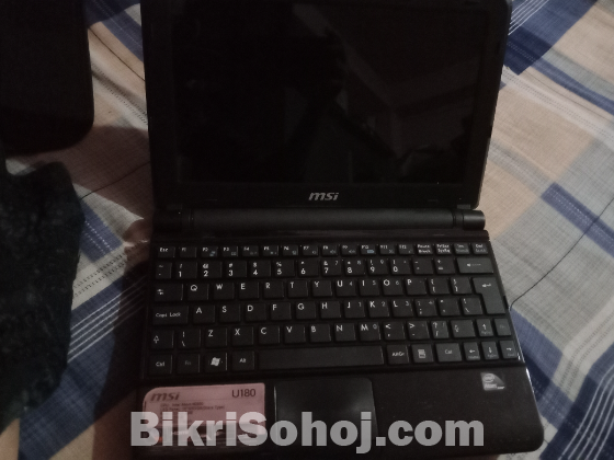 Msi u180 laptop